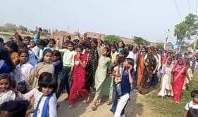 Lord Buddha's procession taken out in Didhauni