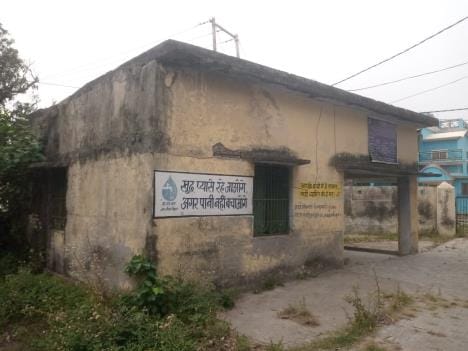 The building that was the center of village meetings and planning has become a ruin