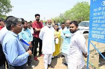 Chief Development Officer did a surprise inspection of Shankargarh Block