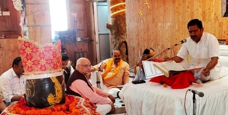 Uninterrupted recitation of Shri Ramcharitmanas started in Hanuman Dham