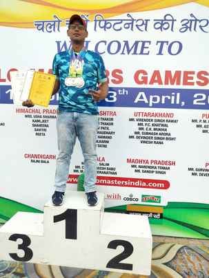Players from the state won seven medals in Khelo Masters Games