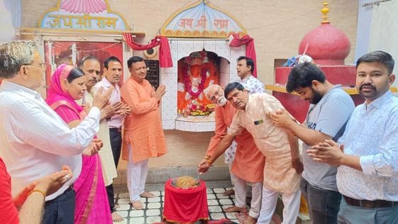 On Hanuman Janmotsav, Balaji's slogans kept resonating in the city