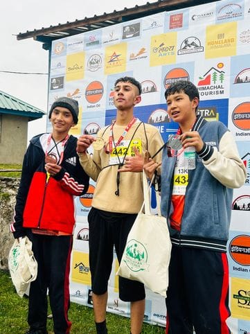 Silk Route Ultra Trail Run, Competition in Narkanda, Rampur Bushahr, Shimla