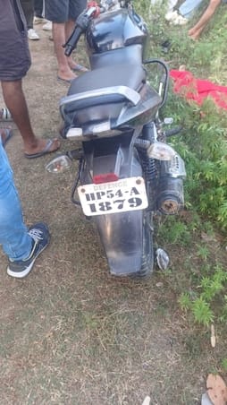 Bike collided with railing in Khehar, rider died