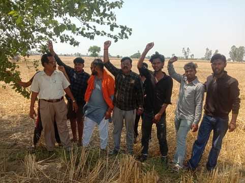 Hindu organizations demonstrated against the police