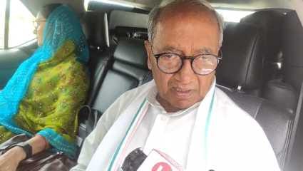 Sehore news: Former Chief Minister Digvijay Singh condemned the actions of BJP MLA's son