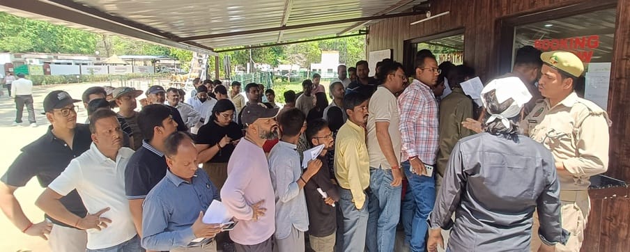 PTR was bustling on holiday, one thousand tourists arrived