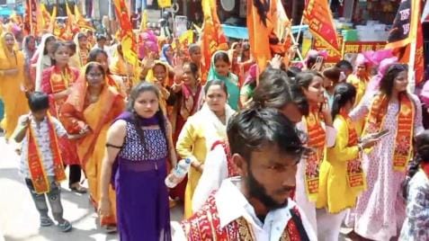 Hanuman Jayanti was celebrated with great pomp