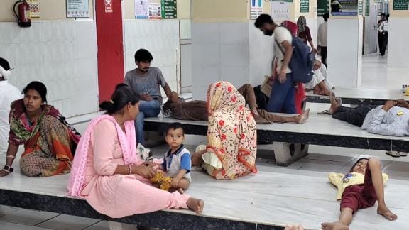Children are suffering from stomach related diseases, 20 to 25 patients are reaching the hospital every day