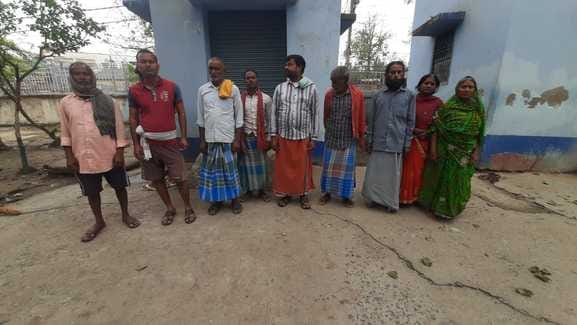 Nalanda news A woman died in front of her husband, the accident happened due to lightning strike
