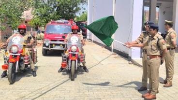Martyrs were remembered by taking out a fire safety awareness rally
