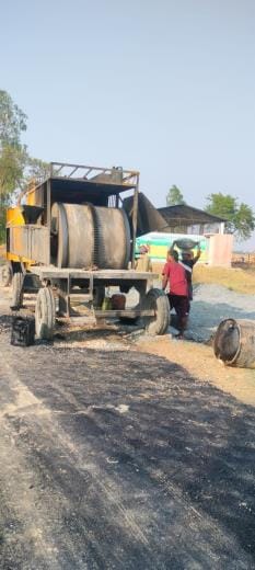 Repair of Girdharpur road started