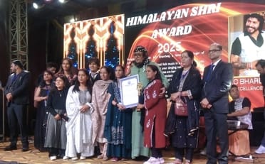 Personalities honoured with Himalayan Shri Award