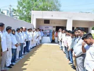 Hanumangarh News: Congress verbally attacks BJP on Ambedkar Jayanti