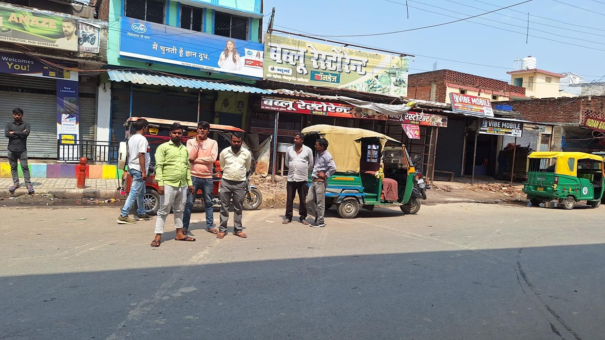 When the number of autos and e-rickshaws decreased in the city, the traffic jam stopped