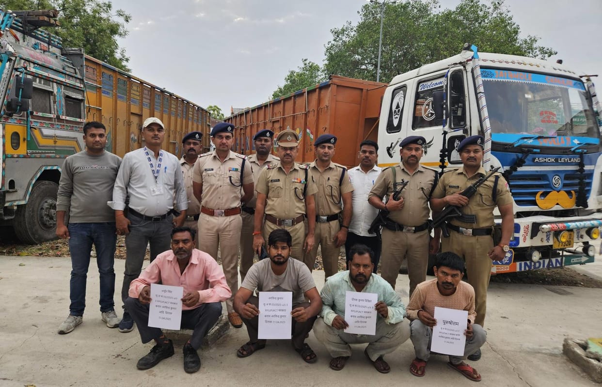 Railway tracks for FCI were to be laid using stolen sleepers