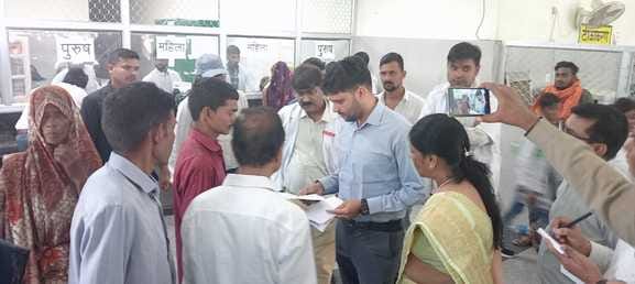 A young man was found prescribing medicines to patients instead of a doctor