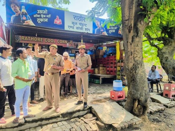 Awareness rally was taken out and fire fighting measures were told