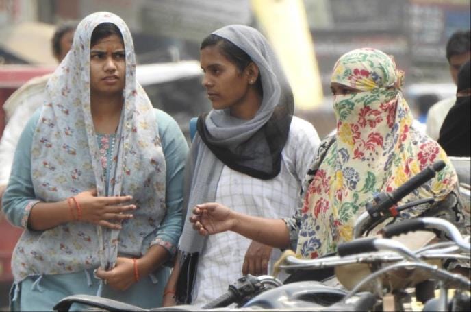 Temperatures rose by three degrees, humidity increased with the heat
