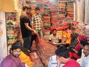The shehnai started playing, the market was filled with joy
