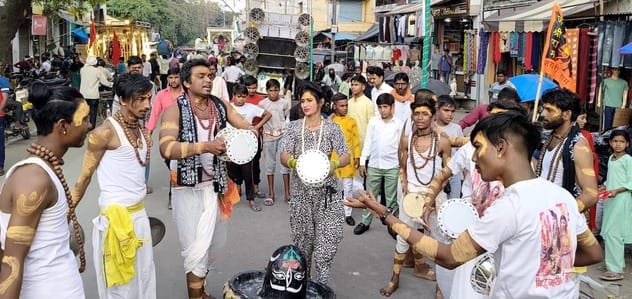 Procession taken out with great pomp, Hanuman devotees rejoiced