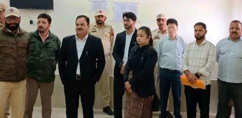 Chairman of District Legal Service Authority Visit Jail