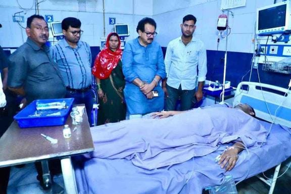The condition of the youth injured by the bullet is out of danger