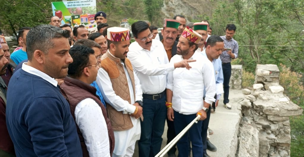 The team from Shimla investigated the reasons behind the collapse of the Mangalore bridge