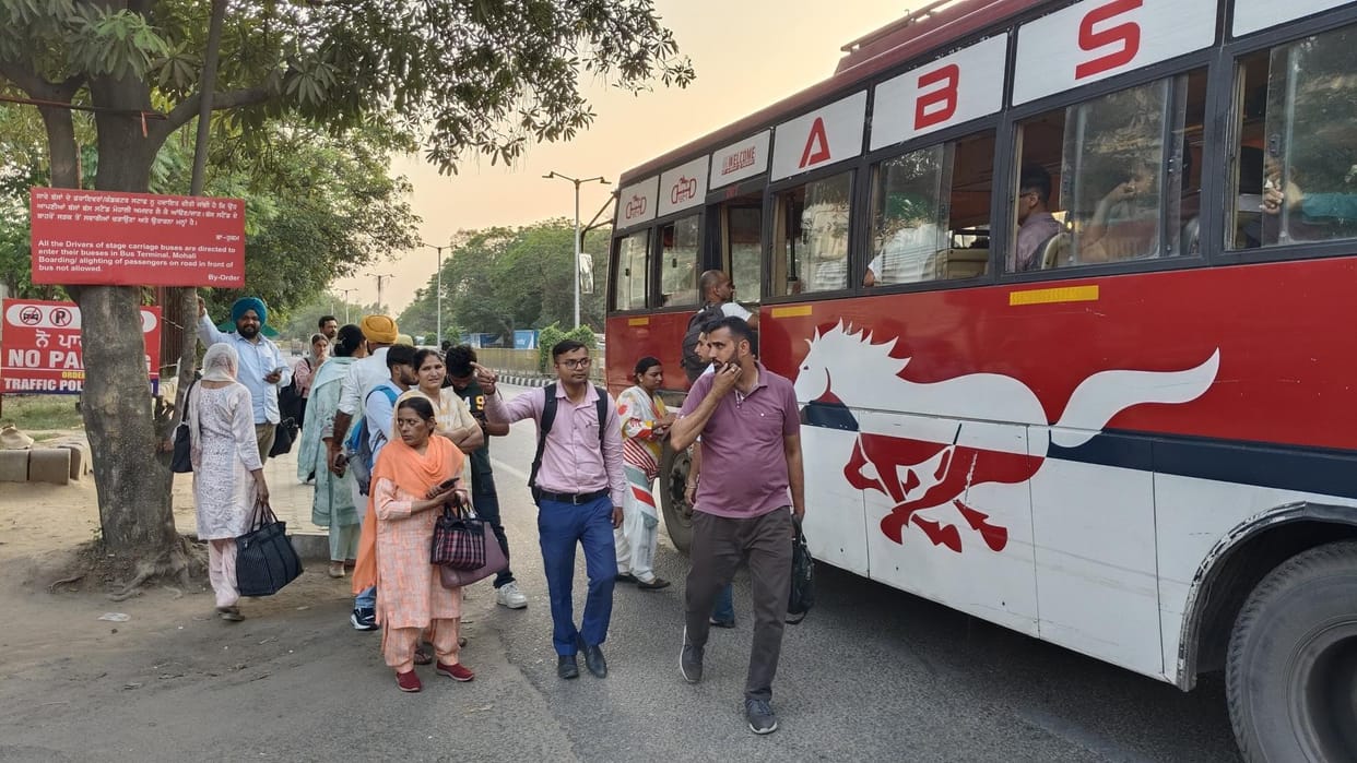 Condition of ISBT: Passengers wait inside, buses leave from outside