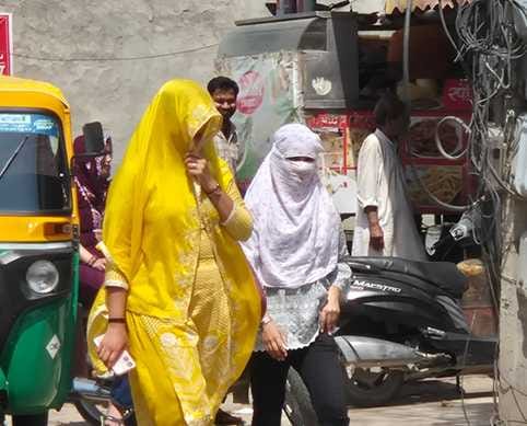 The heat along with the scorching sun increased the trouble