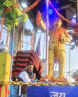Salute to Constitution maker Dr. Bhimrao Ambedkar
