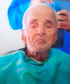 An old man died after getting burnt in a fire in wheat stalks in the field