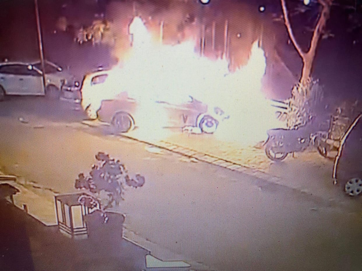 Demanded extortion for five months, when not paid, set car on fire