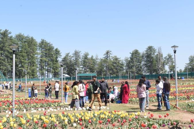 Tourist Reached At Snawar Valley