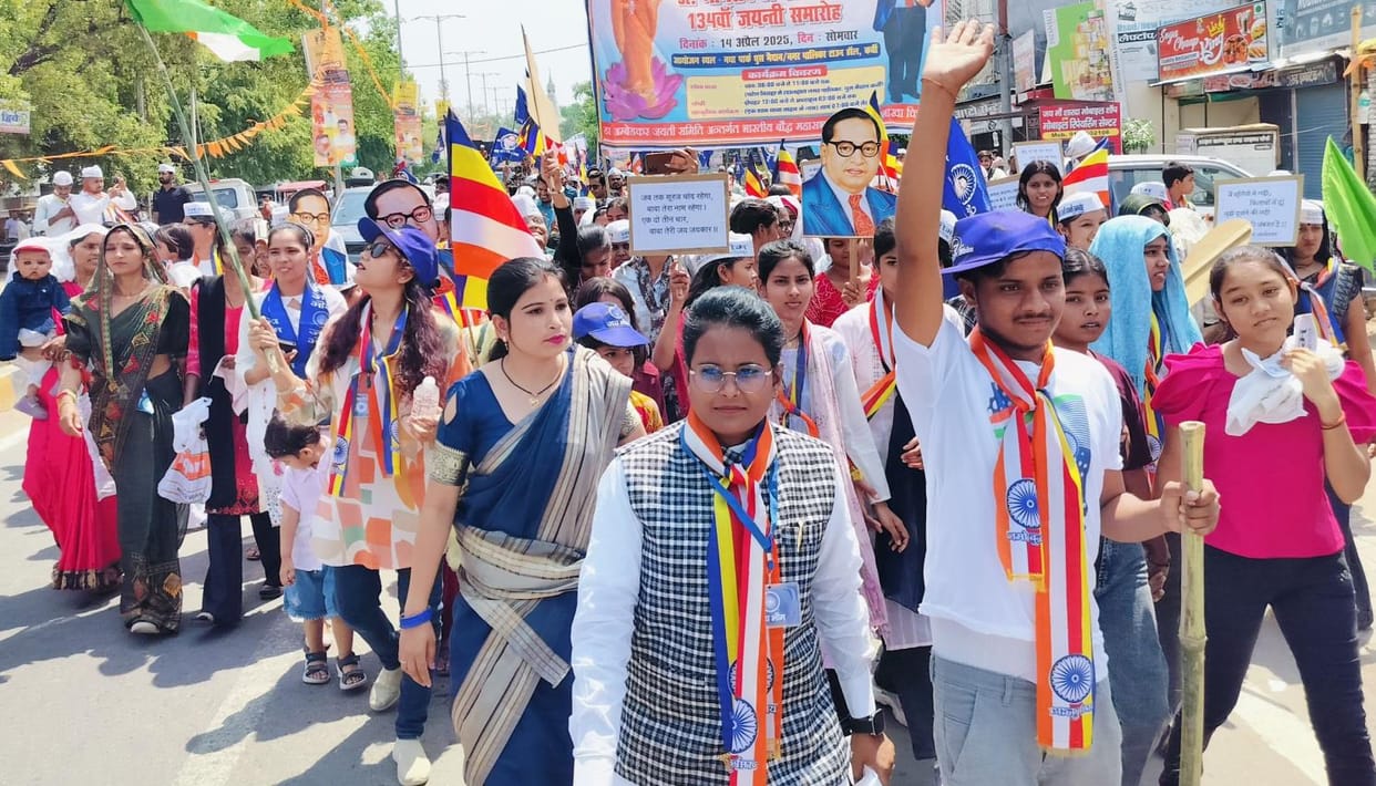 People taking out a procession.
