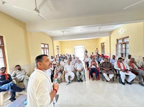 BJP Leaders Gave Tribute to Dr. Ambedkar