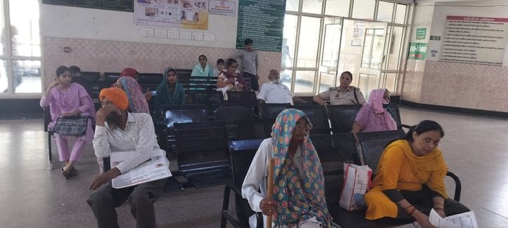 24 hours after CMO's visit, hospital arrangements improved