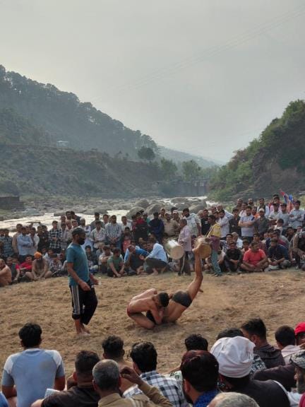 Wrestling Competition Organised