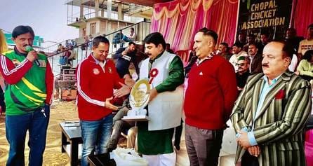Choodeshwar Warrior Hamal won the cricket competition