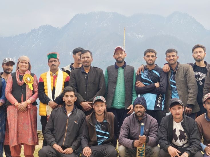Rural level cricket competition started in Kashapat