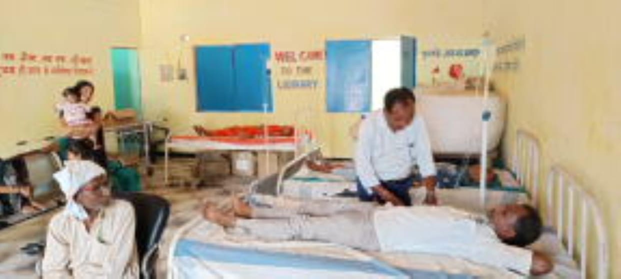 Hospital is running in Panchayat Bhawan since last six months