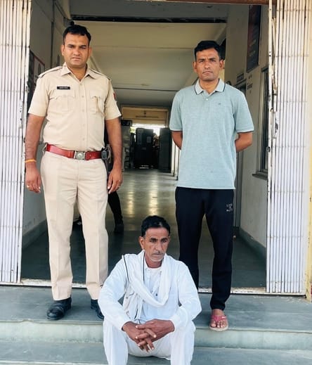 Kishangarh police big action: 54.490 kg poppy husk seized smuggler arrested