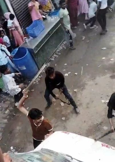 Videos of the ruckus in Shahbazpur are viral on social media
