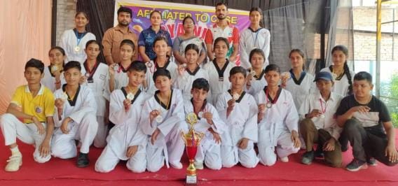 DD Vidya Niketan becomes CBSE Board KSS Taekwondo Overall Champion