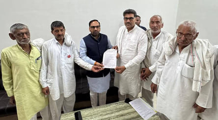 Farmers demanded that Rajbaha be taken out from Dhakal Head