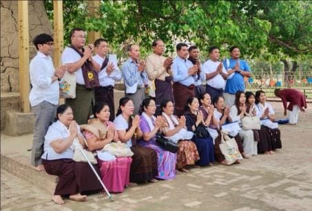 World peace prayed for at Anand Bodhi