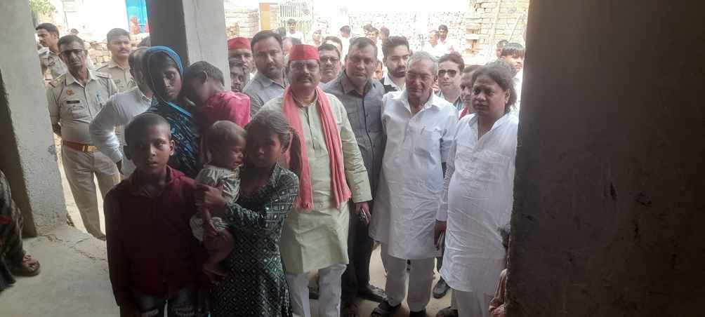 No action was taken in Vinod's death case, SP workers surrounded the police