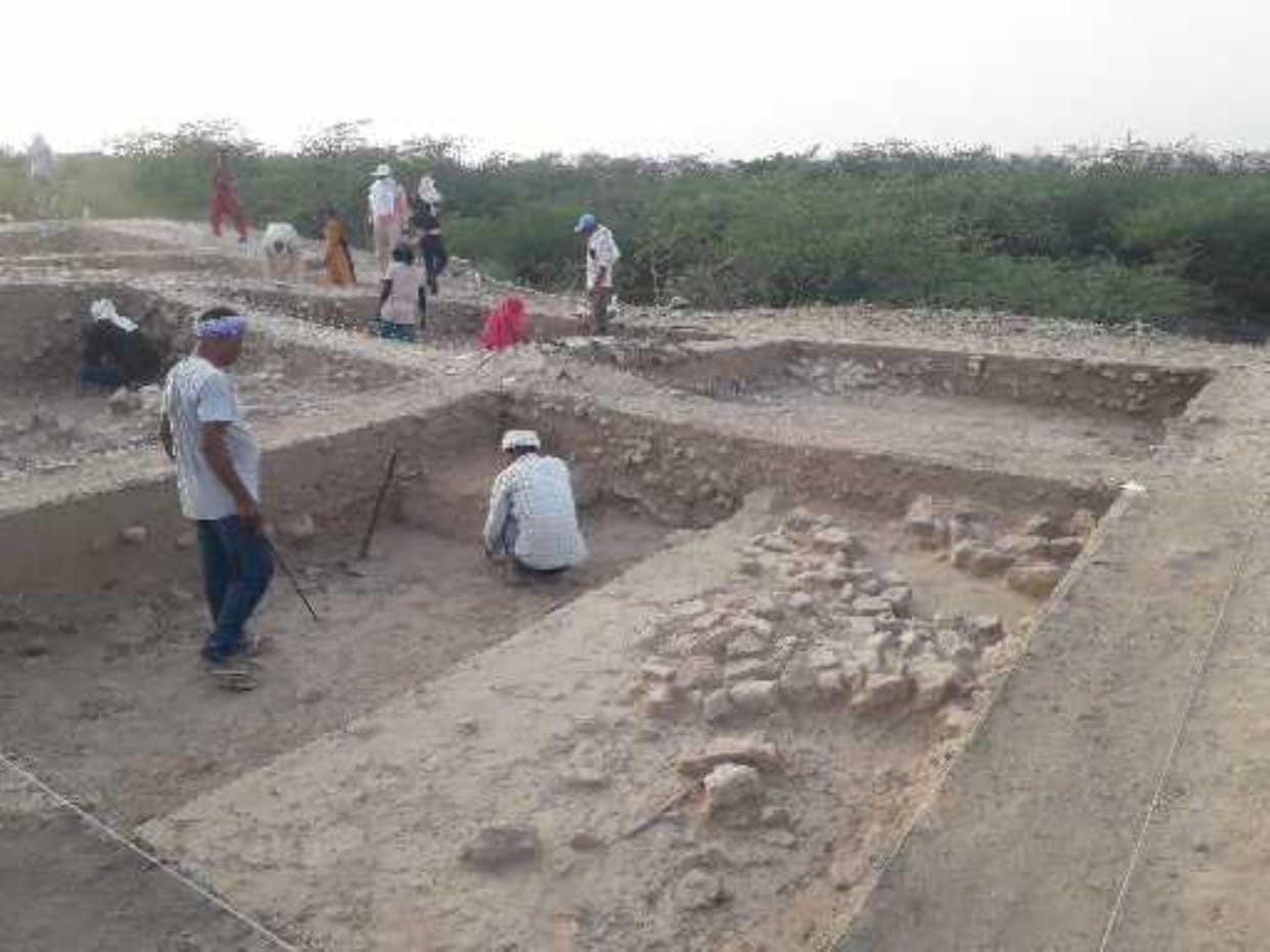 World Heritage Day... Pottery remains found in the 35-day-long excavation at Agroha mound