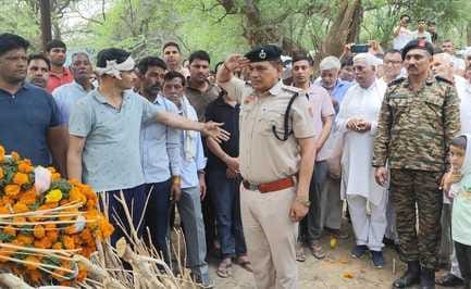 Jawan Amarjeet's funeral was held with state honors