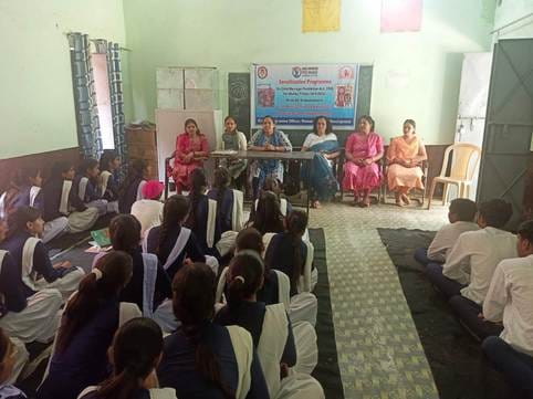 Students were made to take an oath to not indulge in child marriage